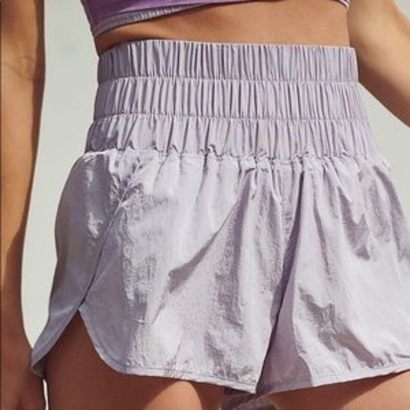 NWT Free People The Way Home Shorts Lavender Dust LG - Picture 2 of 2